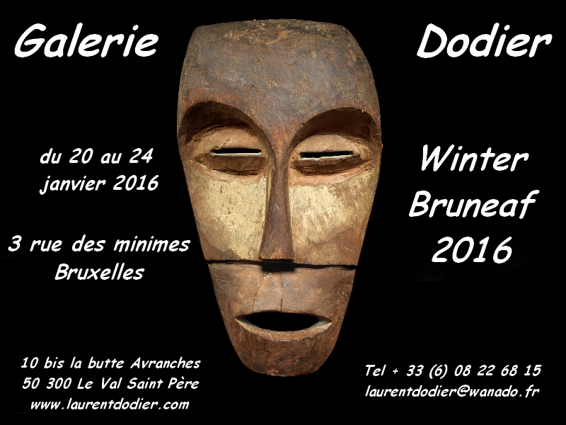 Winter BRUNEAF 2016 - Galerie Laurent Dodier - Art Tribal