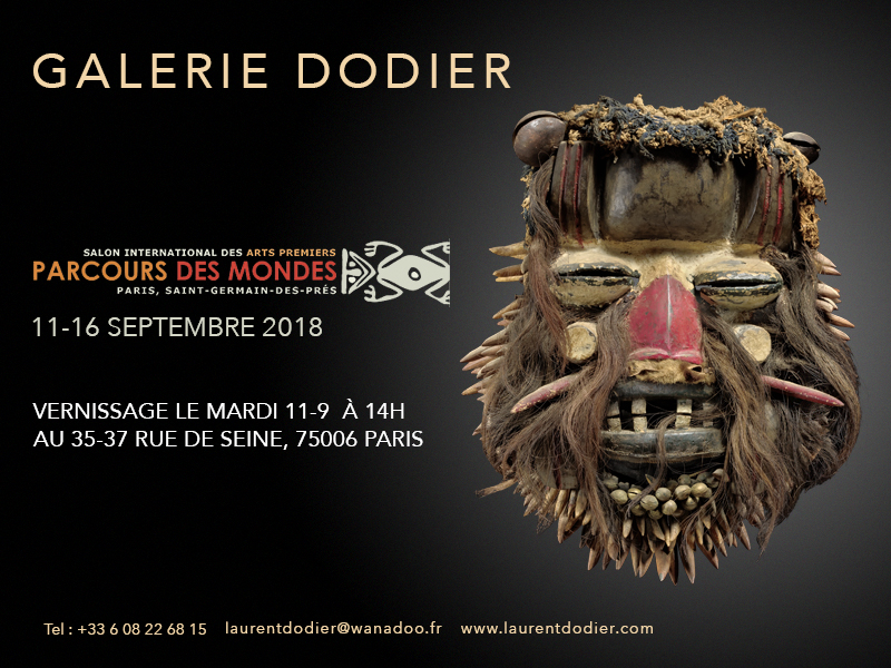 Parcours des Mondes 2018 - Paroles tribales - Galerie Laurent Dodier - Art Tribal