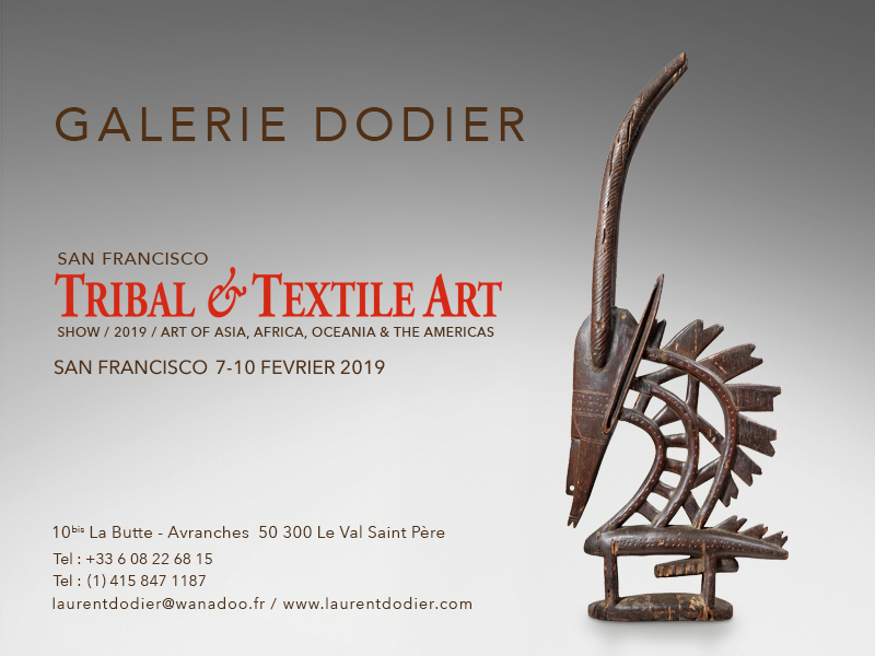 San Francisco Tribal & Textile Arts Show 2019 - Galerie Laurent Dodier - Art Tribal