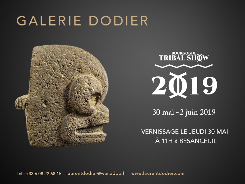 Bourgogne Tribal Show 2019 - Galerie Laurent Dodier - Art Tribal