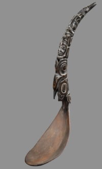 Cuillère Haida - Galerie Laurent Dodier - Art Tribal