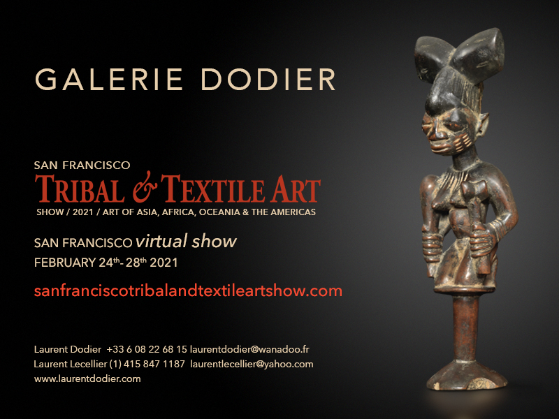 San Francisco Tribal & Textile Arts Show 2021 - Galerie Laurent Dodier - Art Tribal